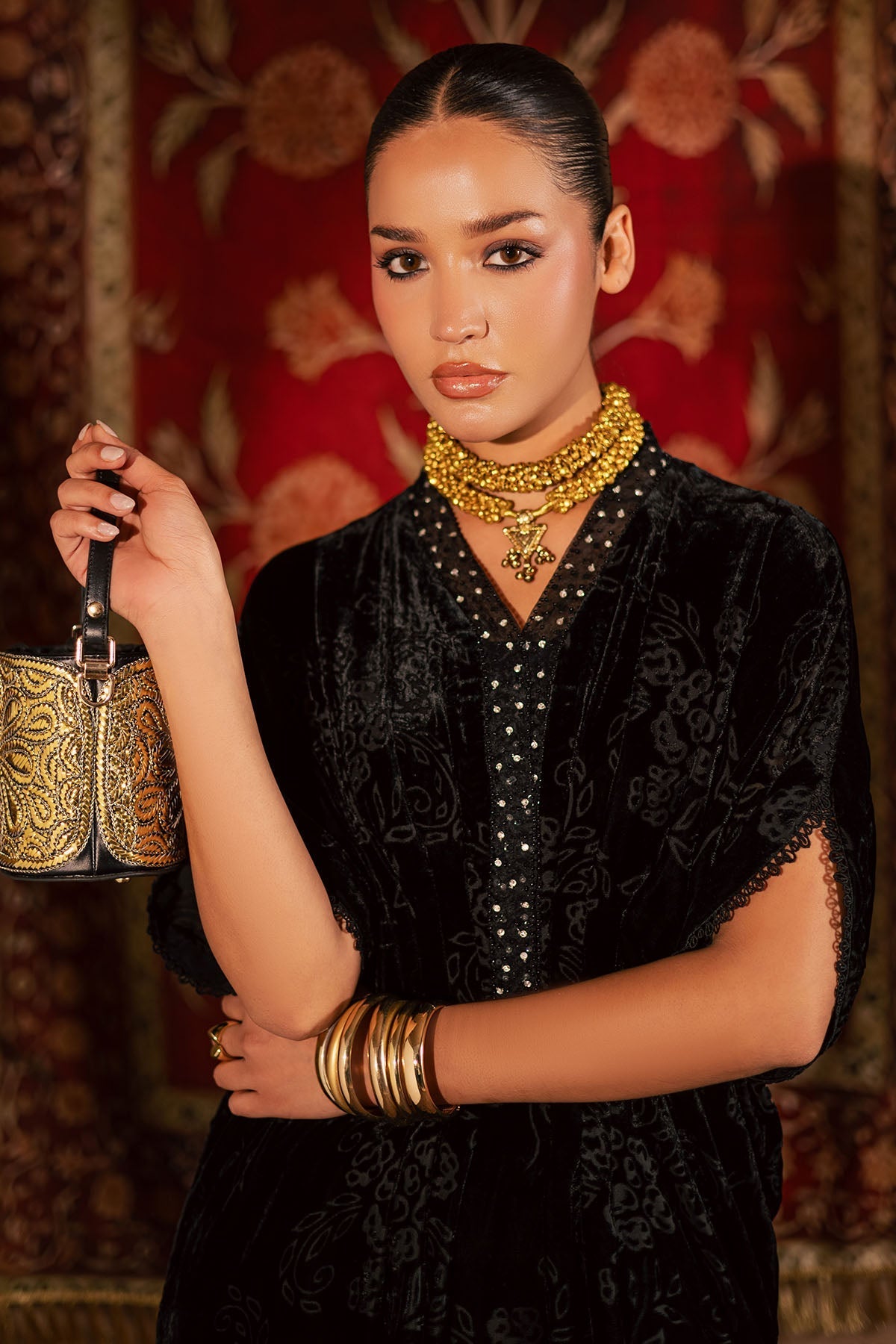 Nureh | Ballerina Winter 25 | NU2-193 by Nureh - Designer Dress  - Type : Ladies Clothes - Available at Saira Sultan - 100% Original 