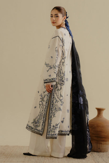 Zara Shahjahan | Coco Lawn 25 | Yana-4A S Ivory Lawn