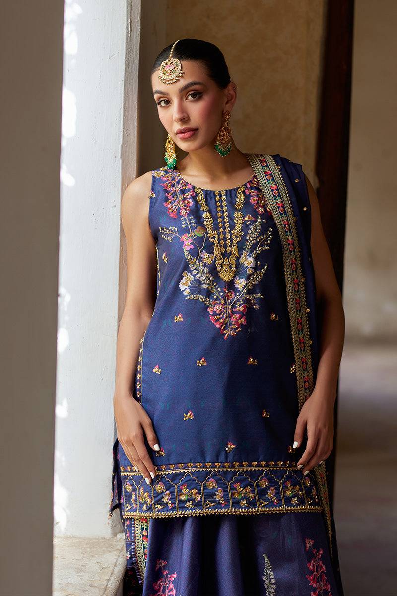 Mina Hassan | Formal Dholki Collection | Hannah - Pakistani Designer Dress - by Mina Hassan | Type: Ladies Clothes - 100% Original at Saira Sultan