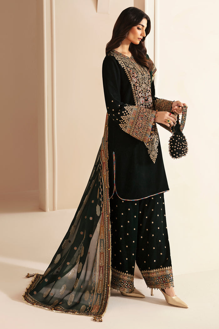 Jazmin | Velvet Edit 24 | VF-2025 S Dark Green Velvet