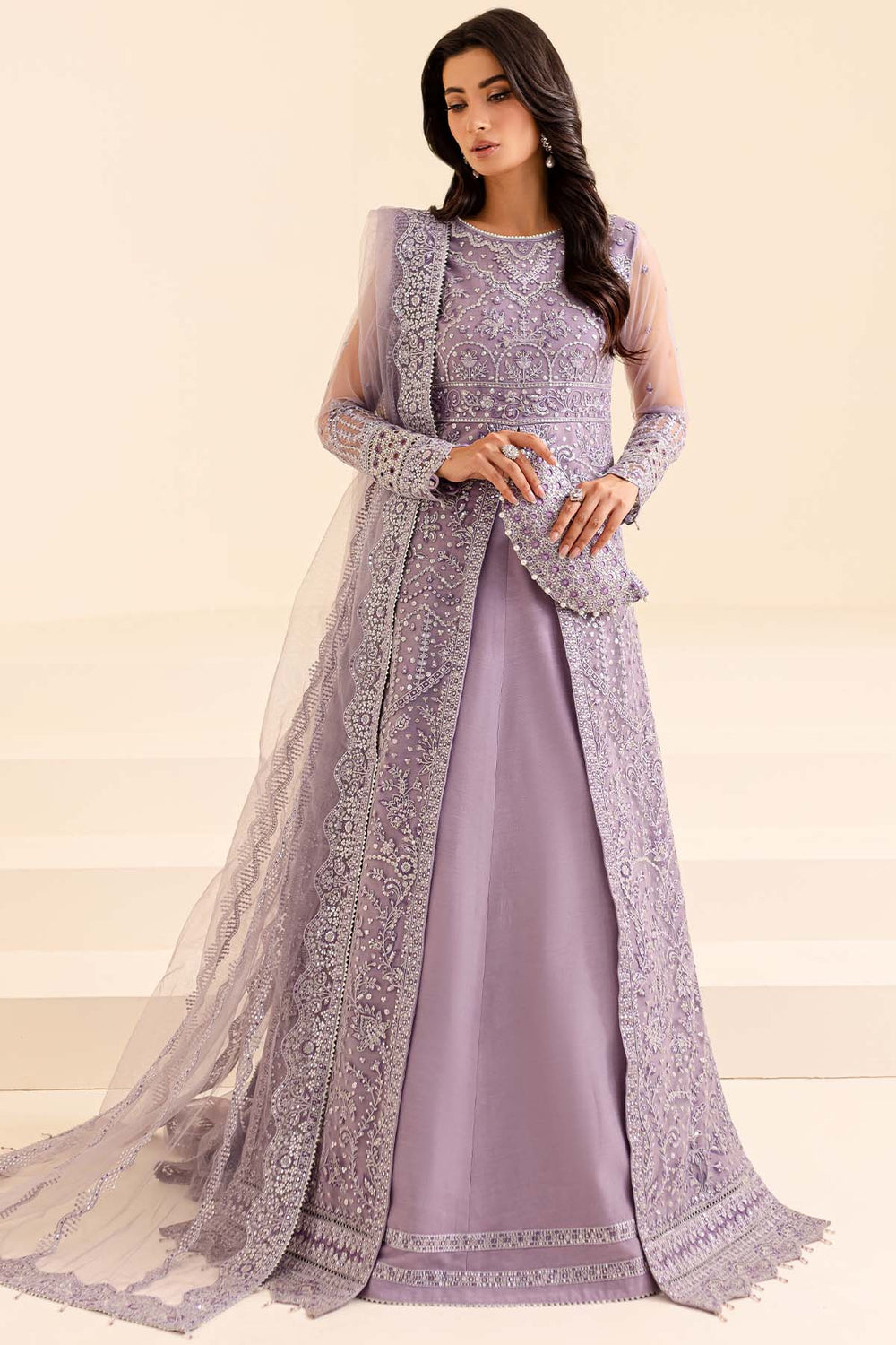 Farasha | Lumiere Formals | Fuchsia Fantasy - Pakistani Designer Dress - by Farasha | Type: Bridal - 100% Original at Saira Sultan
