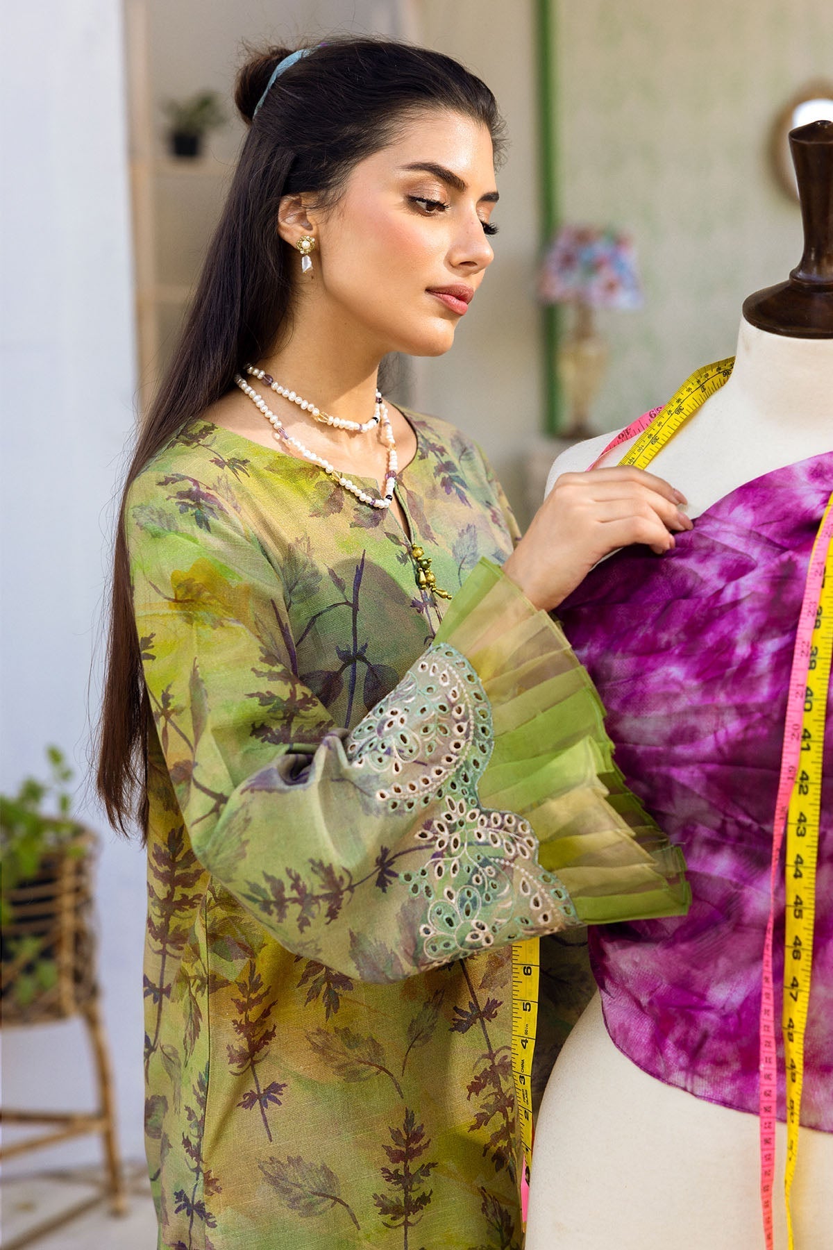 Nureh | Ballerina Winter 25 | NU2-123 by Nureh - Designer Dress  - Type : Ladies Clothes - Available at Saira Sultan - 100% Original 