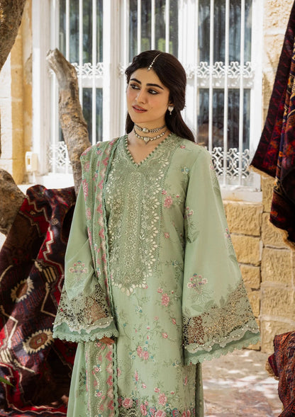 Kahf Premium | Kahf Karandi 25 | KKH-01 PRIMROSE - Pakistani Designer Dress - by Kahf Premium - Type : Ladies Clothes - 100% Original at Saira Sultan