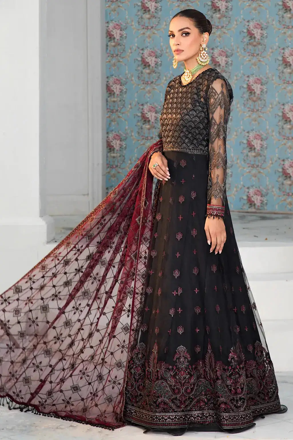 Zarif | DE LUXURY Formals | SALENA - Pakistani Designer Dress - by Zarif | Type: Formal - 100% Original at Saira Sultan