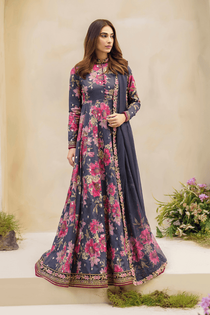 Iznik | Festive lawn 24 | SFL-12 - Pakistani Designer Dress - by Iznik | Type: Luxury - 100% Original at Saira Sultan