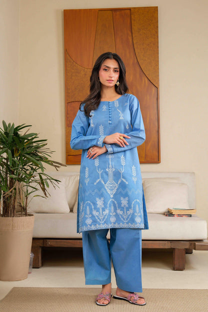 Noor by Saadia Asad | Noor Pret 25 | D5 - Blue Miraj - Pakistani Designer Dress - by Noor by Saadia Asad - Type : Ladies Clothes - 100% Original at Saira Sultan