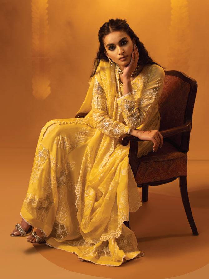 Faiza Faisal | Signature Pret Eid Edit | Manon - Pakistani Designer Dress - by Faiza Faisal | Type: Luxury - 100% Original at Saira Sultan
