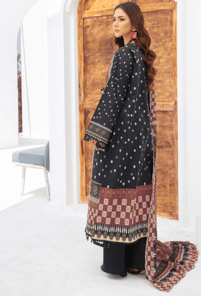 Humdum | Saira Bano Lawn 24 | D09 - Pakistani Designer Dress - by HumDum | Type: Casuals - 100% Original at Saira Sultan