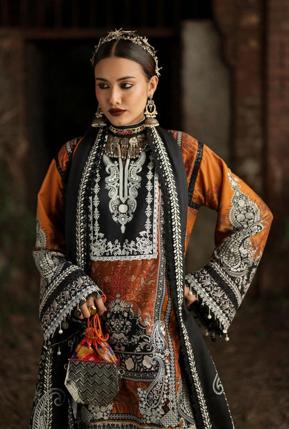 AJR Couture | Sard Sham | Mahrukh by AJR Couture - Designer Dress - Type : Ladies Clothes - Available at Saira Sultan - 100% Original 