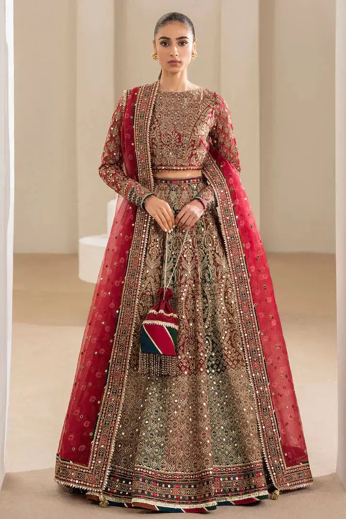 Jazmin | Wedding Formals | UC-3025 - Pakistani Designer Dress - by Jazmin | Type: Bridal - 100% Original at Saira Sultan