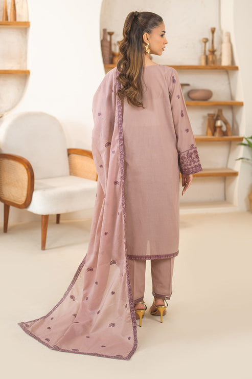 Declare | Eid Collection 25 | PB01080 M Brownish Pink Lawn