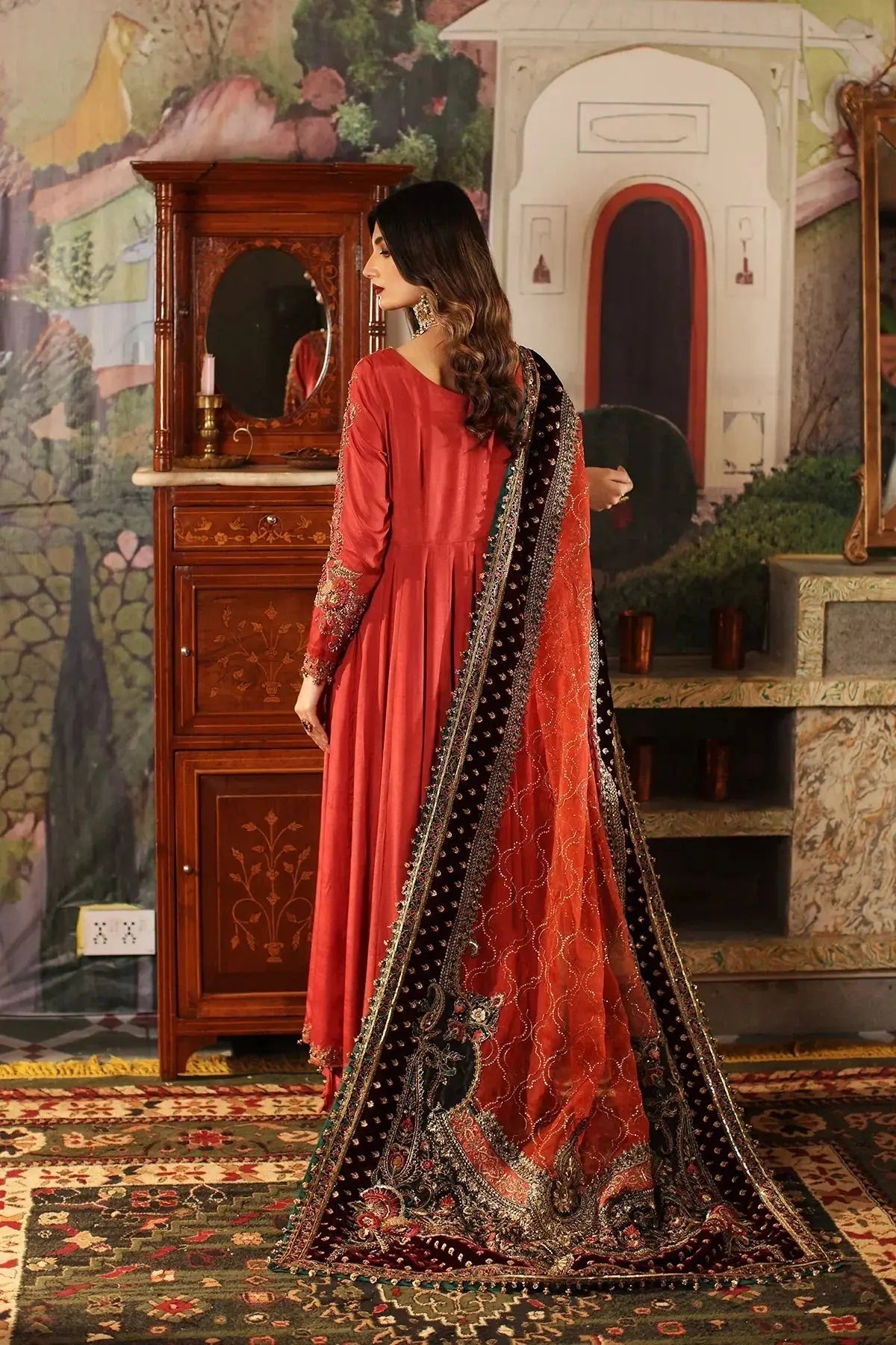 Mina Kashif | Meeral Formals 23 | MKF23-14 - Pakistani Designer Dress - by Mina Kashif | Type: Formal - 100% Original at Saira Sultan