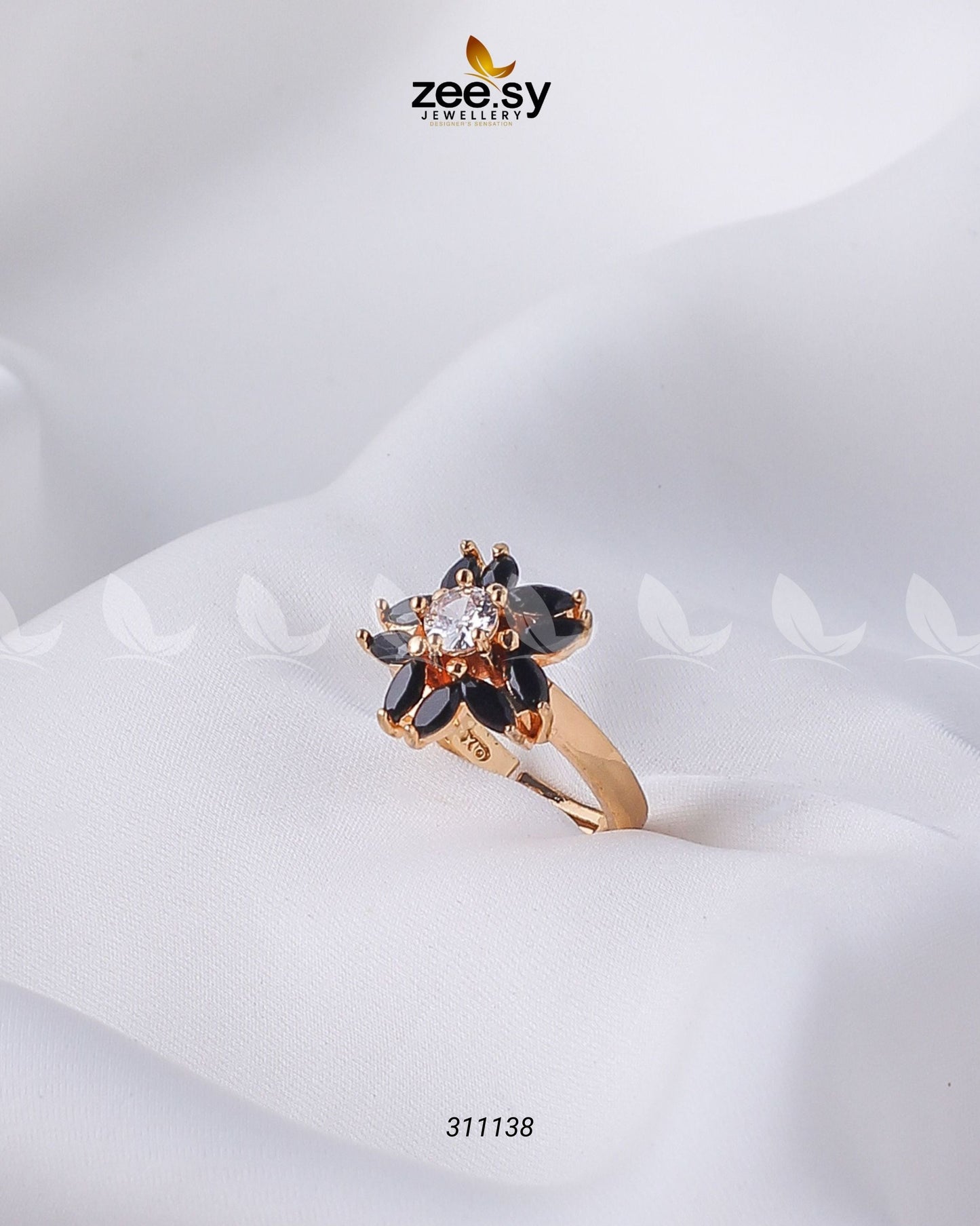 Daisy Ring Black