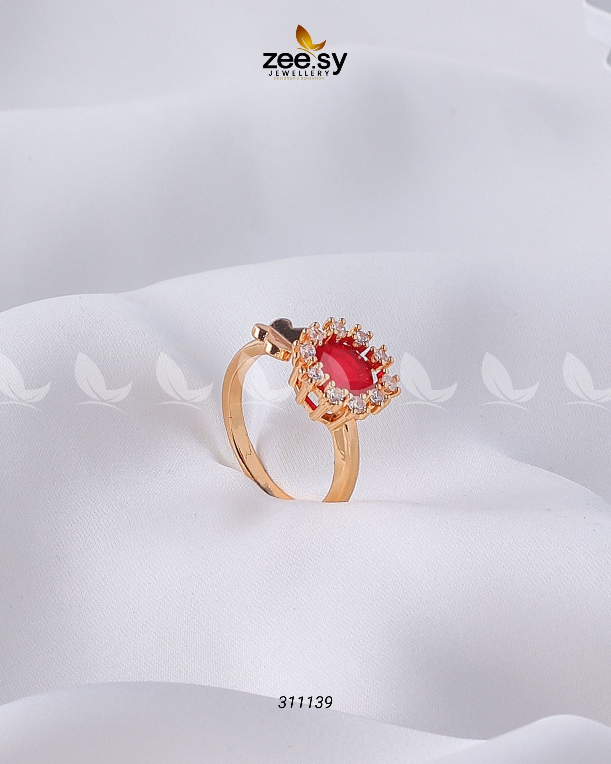 Peony Ring Red