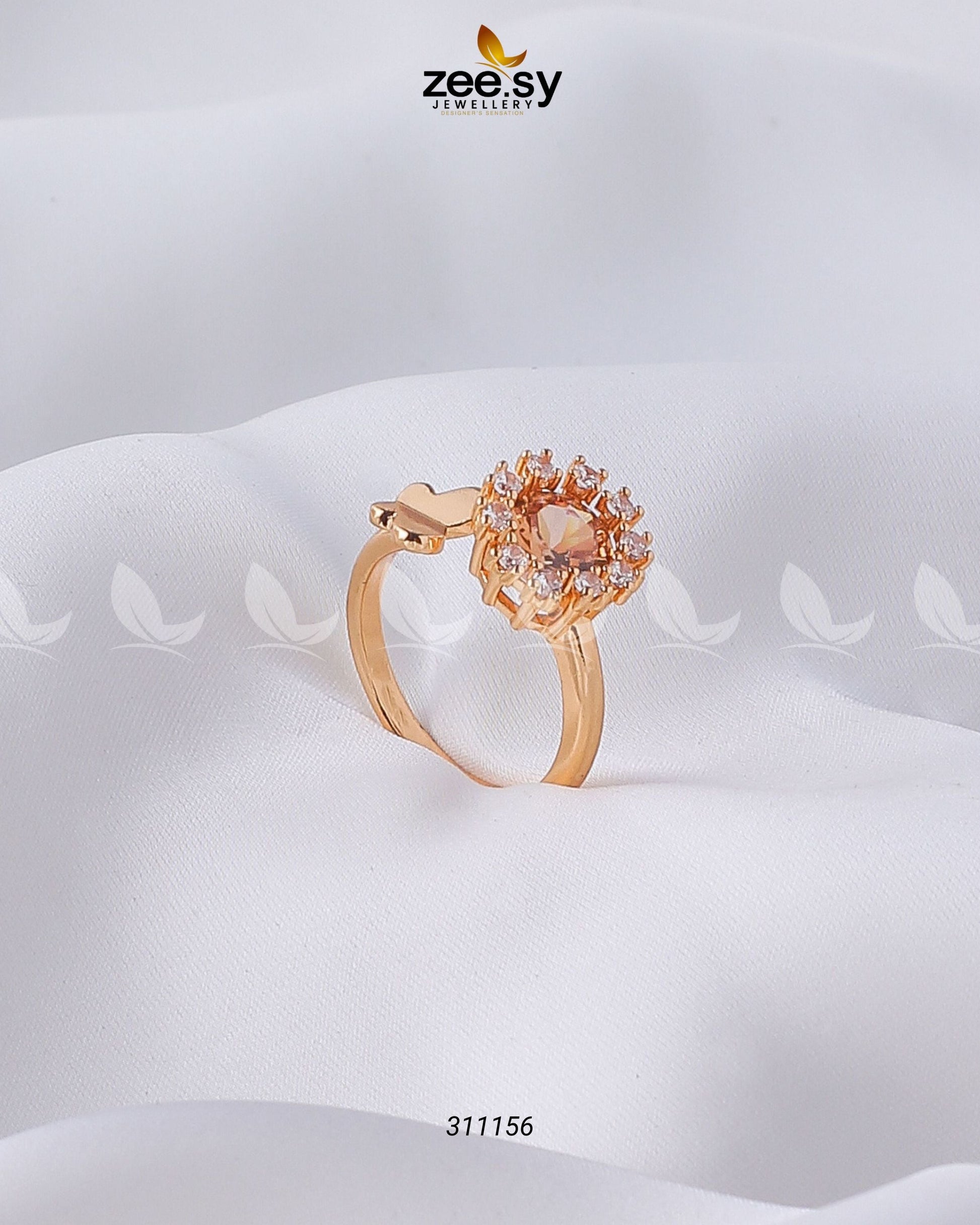 Peony Ring Champagne
