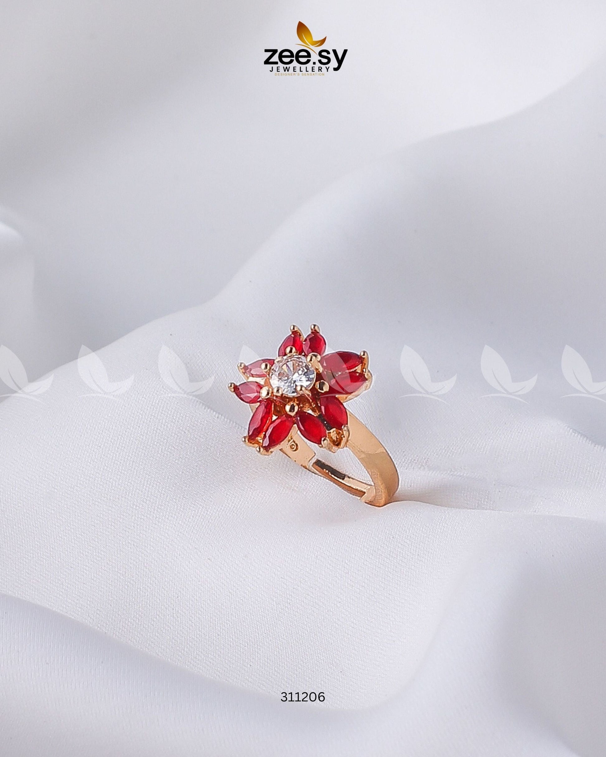 Daisy Ring Red