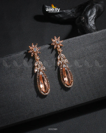 Rimsha's Earrings Full Champagne