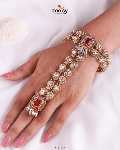 Exuberant Anja Bracelet Golden Multi