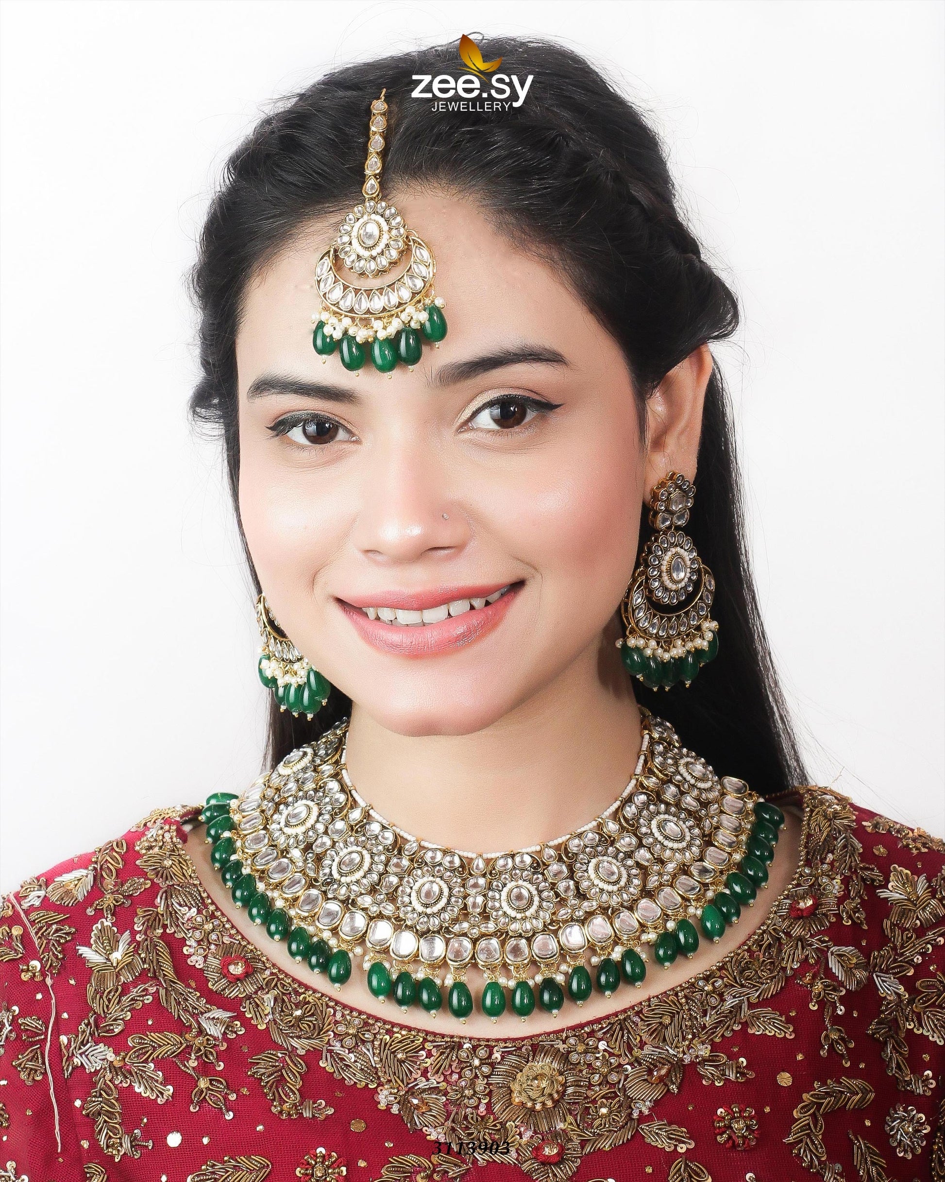 Hoor Bridal Set Green