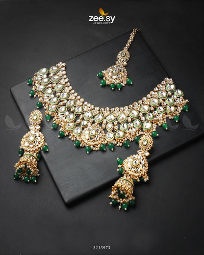 Huboor Bridal Set Green