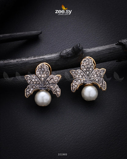 Foxglove Earrings Champagne