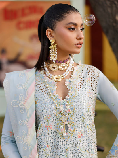 Bin Ilyas | Carnival Summer Edit 25 | 31 - B M Pale Aqua Lawn