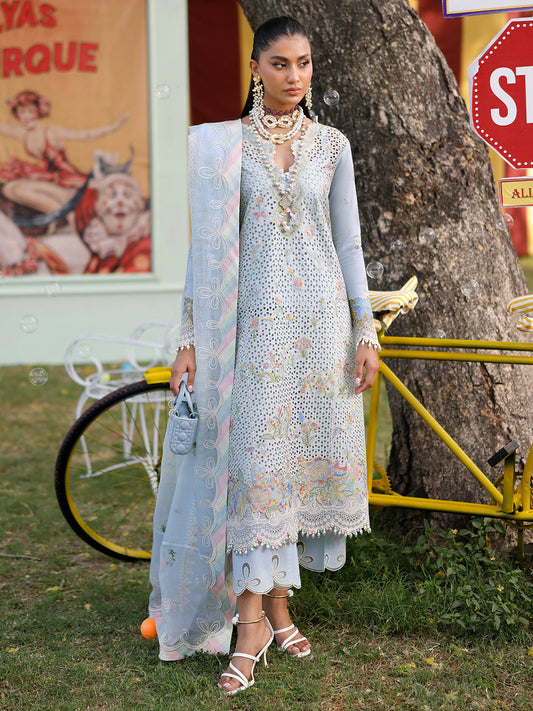 Bin Ilyas | Carnival Summer Edit 25 | 31 - B XS Pale Aqua Lawn