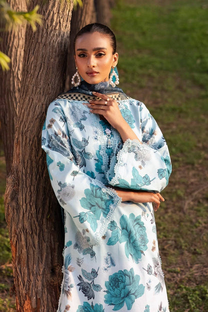 Alizeh | Sheen Lawn Prints 24 | BLUET - Pakistani Designer Dress - by Alizeh | Type: Casuals - 100% Original at Saira Sultan