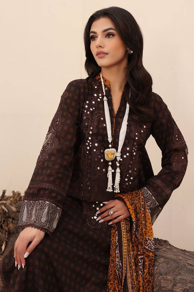 Charizma | Naranji Embroidered Lawn 24 | CN4-004 - Pakistani Designer Dress - by Charizma | Type: Luxury - 100% Original at Saira Sultan