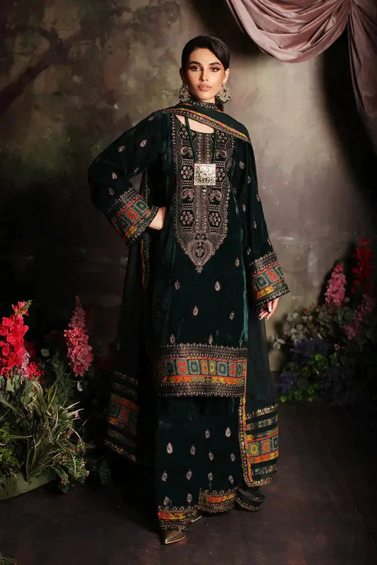 Charizma | Signora Velvet 23 | CVT3-02 - Pakistani Designer Dress - by Charizma | Type: Formal - 100% Original at Saira Sultan