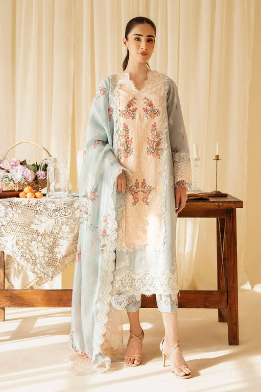 Qalamkar | Qlinekari Luxury Lawn | SQ-15 NEYLAN - Pakistani Designer Dress - by Qalamkar | Type: Luxury - 100% Original at Saira Sultan