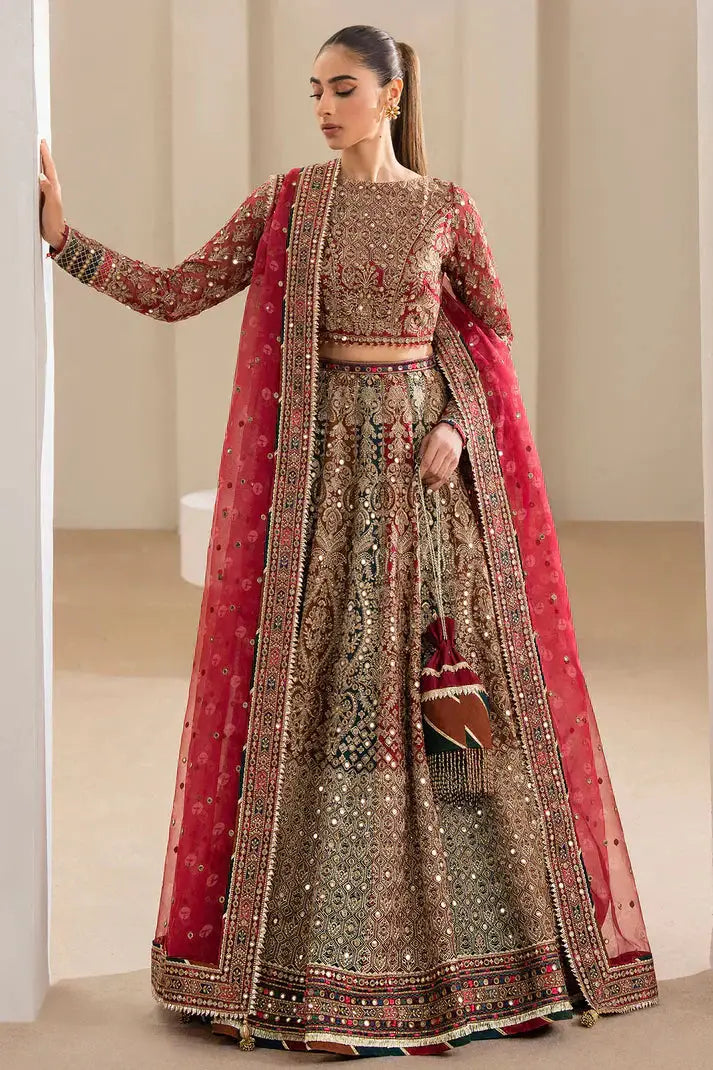 Jazmin | Wedding Formals | UC-3025 - Pakistani Designer Dress - by Jazmin | Type: Bridal - 100% Original at Saira Sultan