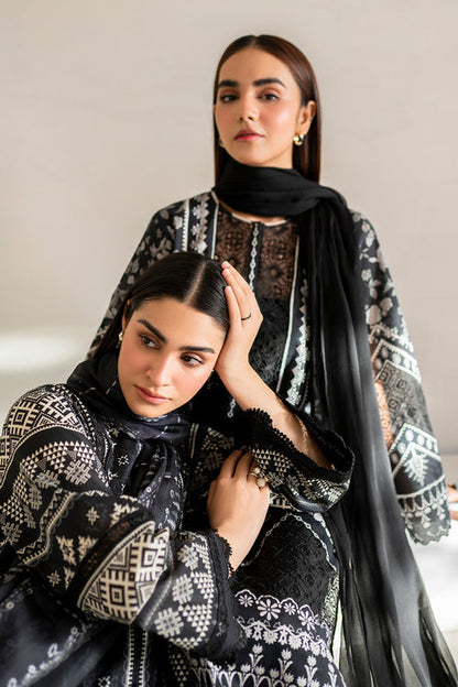 Baroque | Luxury Pret 24 | LAWN UF-671 - Pakistani Designer Dress - by Baroque | Type: Luxury - 100% Original at Saira Sultan