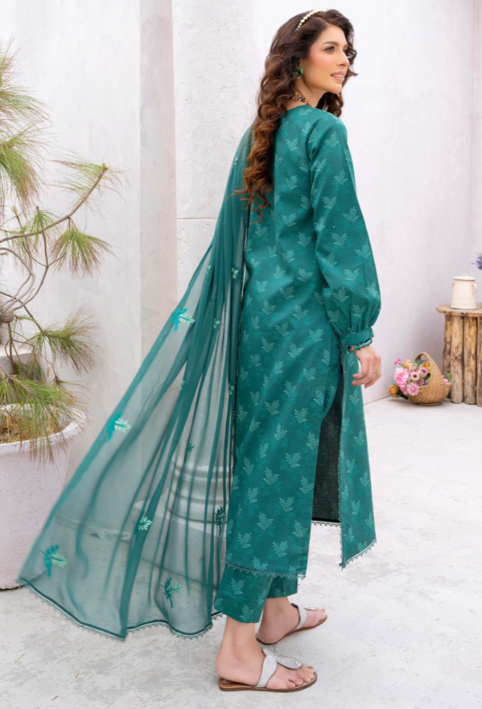 Humdum | Gardenia Lawn 24 | PLG 3 - D06 - Pakistani Designer Dress - by HumDum | Type: Luxury - 100% Original at Saira Sultan