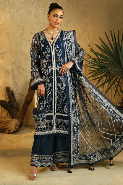 Mina Kashif | Kahani Luxury Formals 23 | Emerald - Pakistani Designer Dress - by Mina Kashif | Type: Formal - 100% Original at Saira Sultan