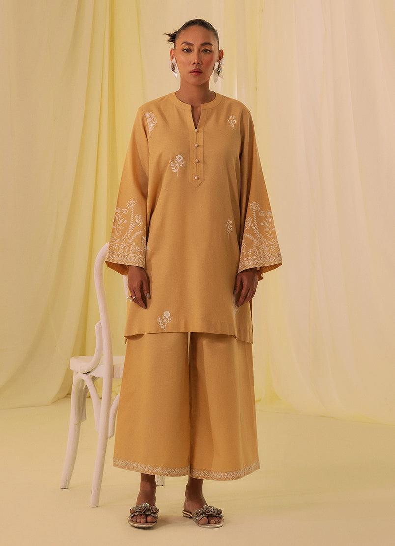 Image | Spring Basics 25 | IJSE-214044-12506 XS Mustard Jacquard