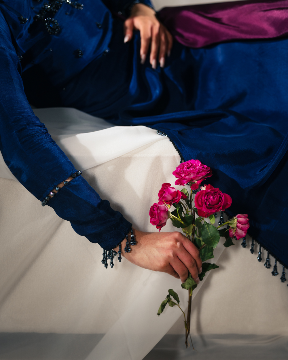 Vasal | Zyra Luxe Pret 26 | Sapphire drift - Pakistani Designer Dress - by Vasal - Type : Ladies Clothes - 100% Original at Saira Sultan