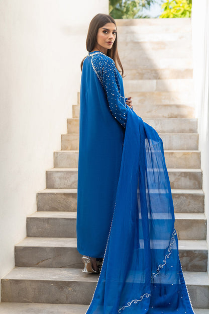 Chic Ophicial | Celenia Pret | Electric Blue S Electric Blue Pure Sheesha Silk