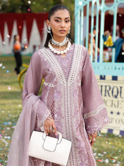 Bin Ilyas | Carnival Summer Edit 25 | 32 - B XL Dusty Pink Lawn