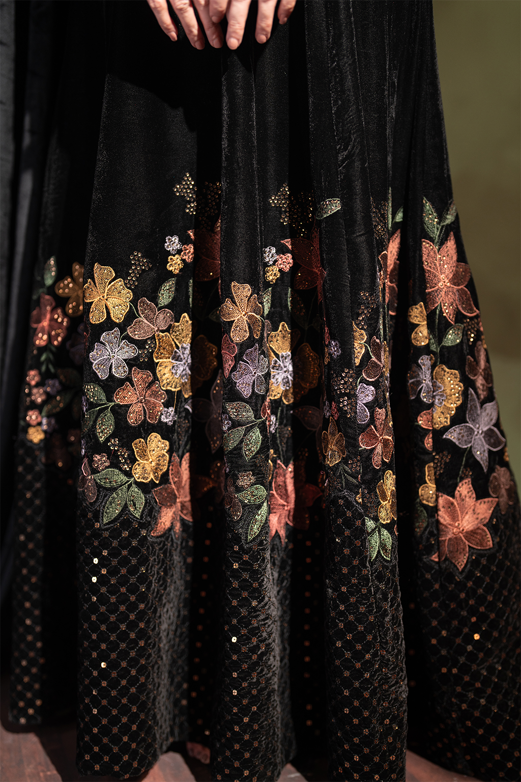 Iznik | Velvet 25 | IV-52 Embroidered Velvet by Iznik - Designer Dress - Type : Ladies Clothes - Available at Saira Sultan - 100% Original 