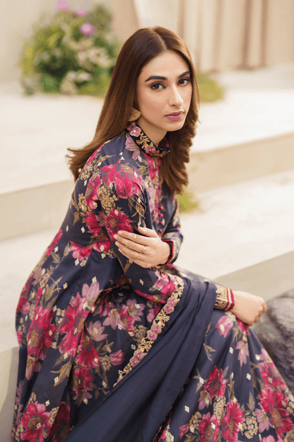 Iznik | Festive lawn 24 | SFL-12 - Pakistani Designer Dress - by Iznik | Type: Luxury - 100% Original at Saira Sultan