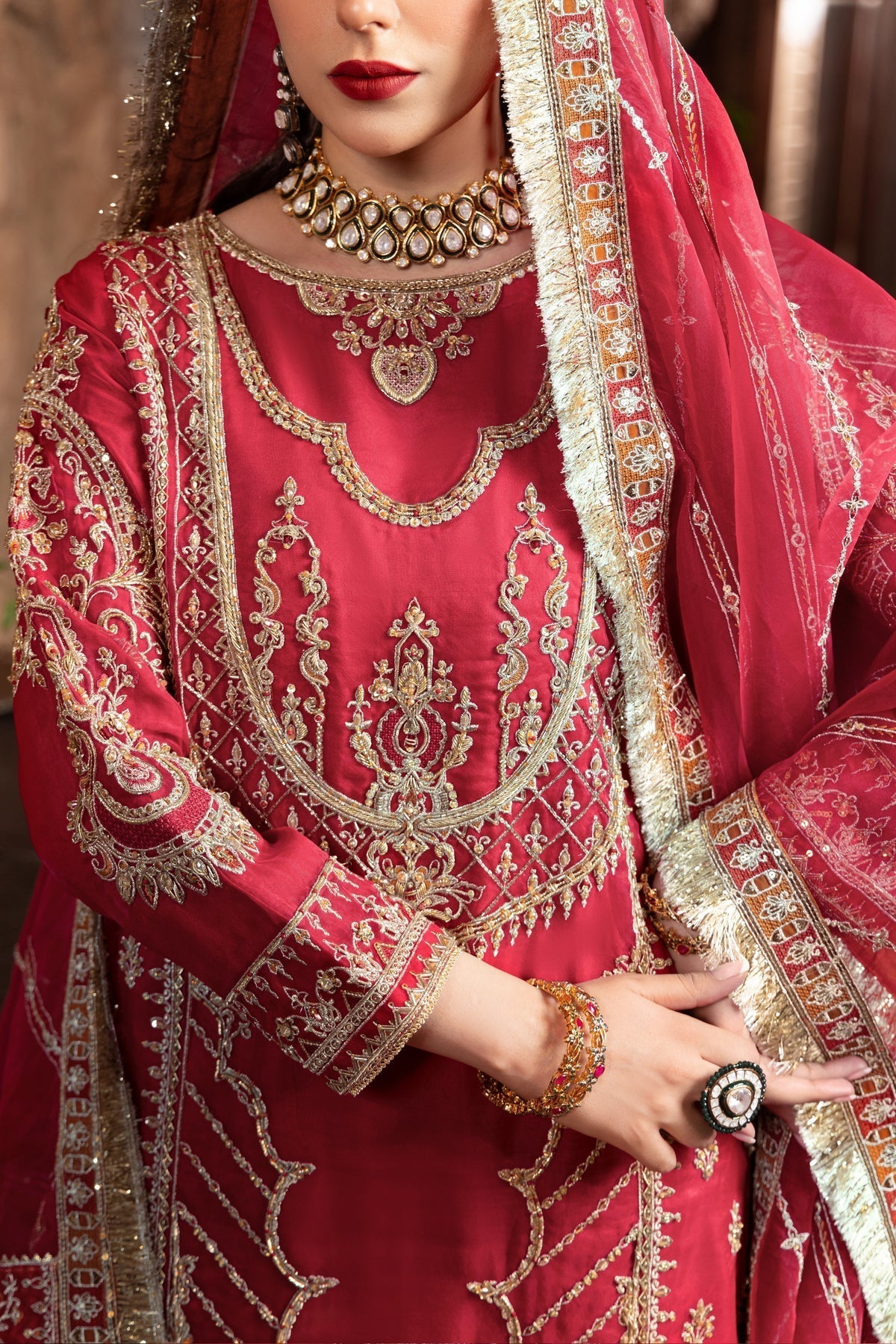 Naqshi | Samarkand Wedding Formals | Nehal - Pakistani Designer Dress - by Naqshi | Type: Bridal - 100% Original at Saira Sultan