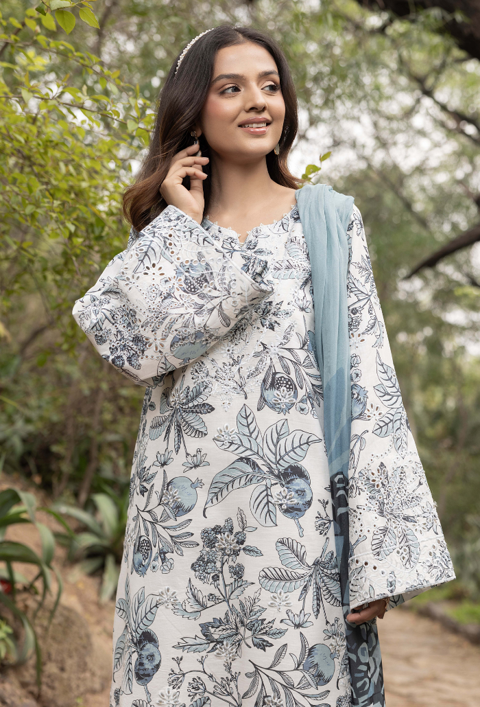 Humdum | Eden Garden 25 | Eden Garden - D09 S White Lawn