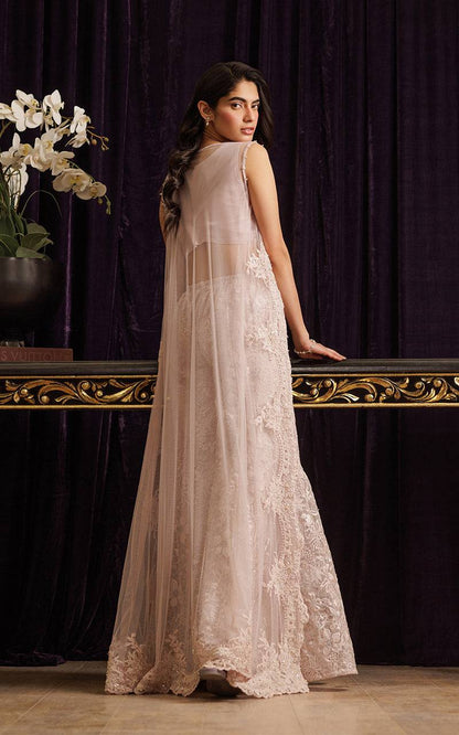 Threads and Motifs | Formal Dresses 25 | Net Embroidered Jacket with Embroidered Tube & Trouser