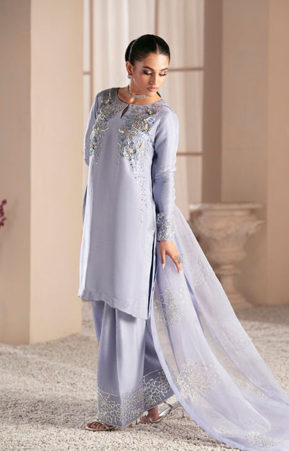 Ajr Couture | Symphony Luxe Festive 25 | Crimson M Mauve Tissue Silk