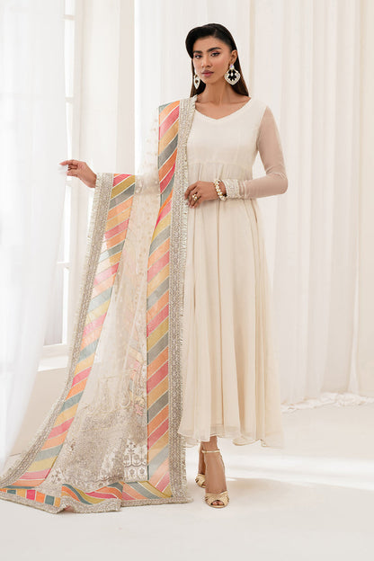 Baroque | Luxury Pret 25 | EMBROIDERED CHIFFON PR-1098 - Pakistani Designer Dress - by Baroque - Type : Ladies Clothes - 100% Original at Saira Sultan