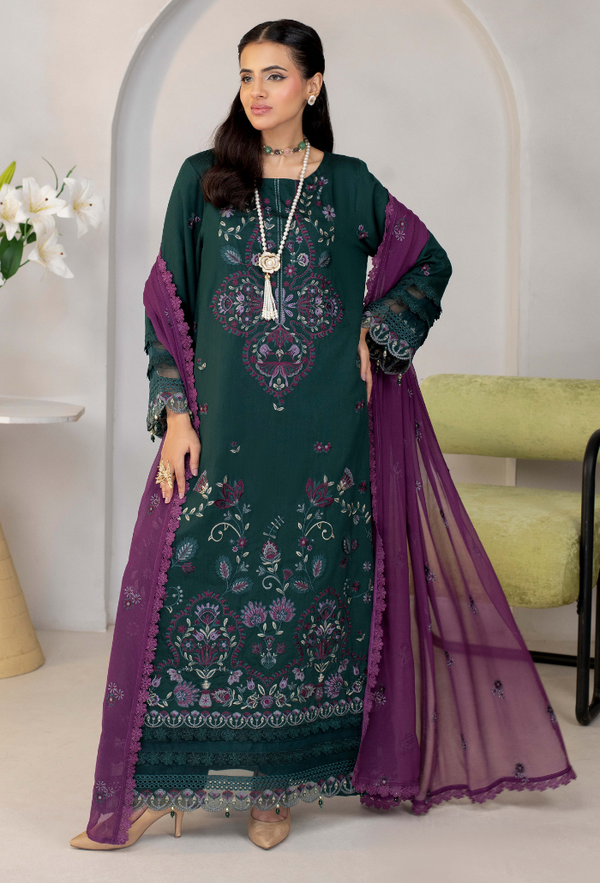 Humdum | Ellena 26 | D02 - Pakistani Designer Dress - by Humdum - Type : Ladies Clothes - 100% Original at Saira Sultan