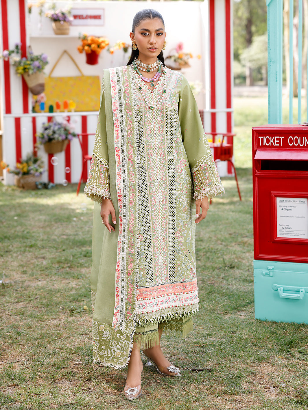 Bin Ilyas | Carnival Summer Edit 25 | 33 - A XS Apple Green Lawn