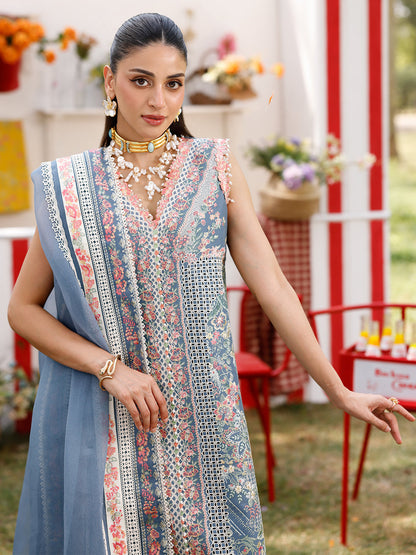Bin Ilyas | Carnival Summer Edit 25 | 33 - B S Blue Gray Lawn