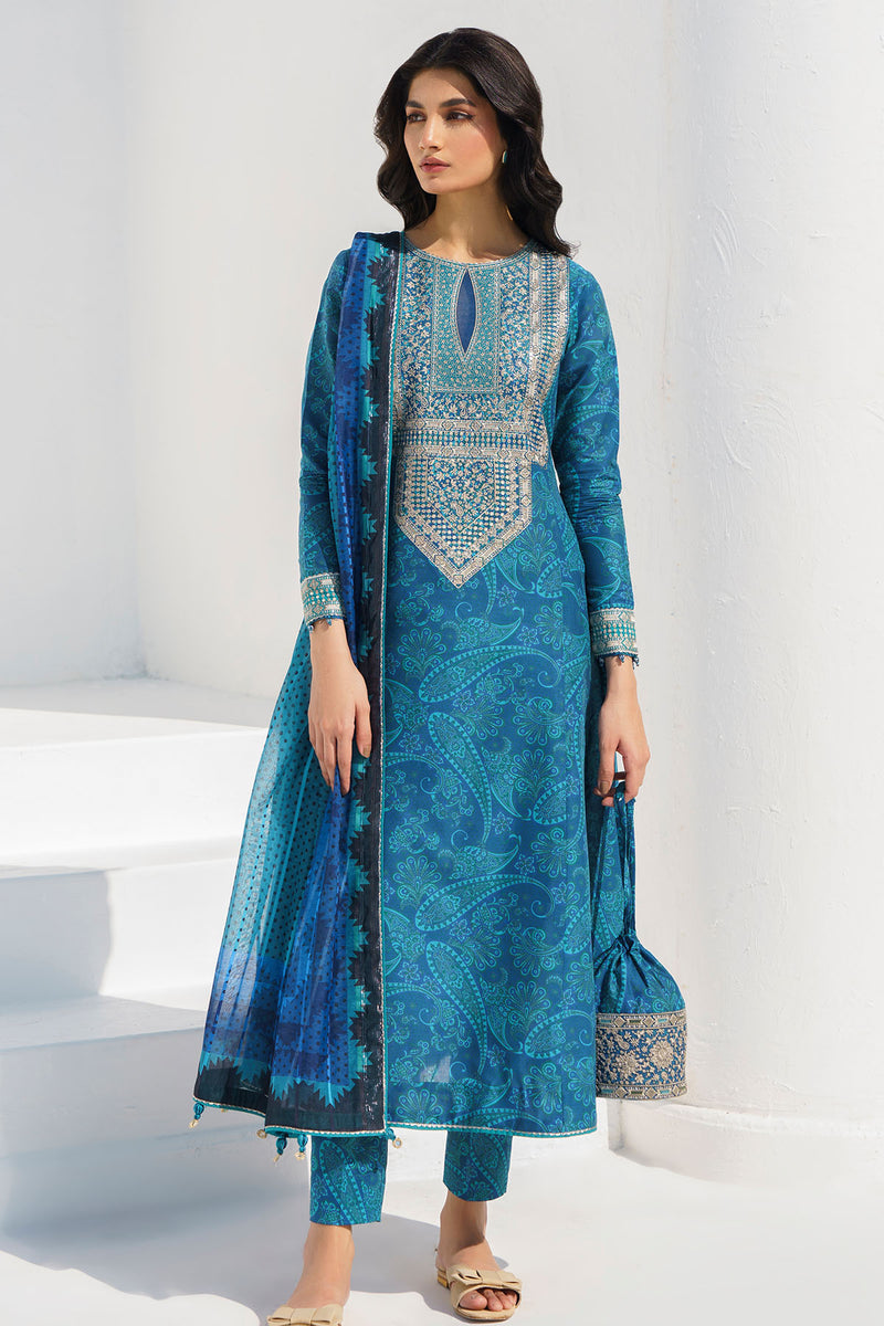 Jazmin | Summer Lawn 25 | USE-9017 XS Blue Lawn